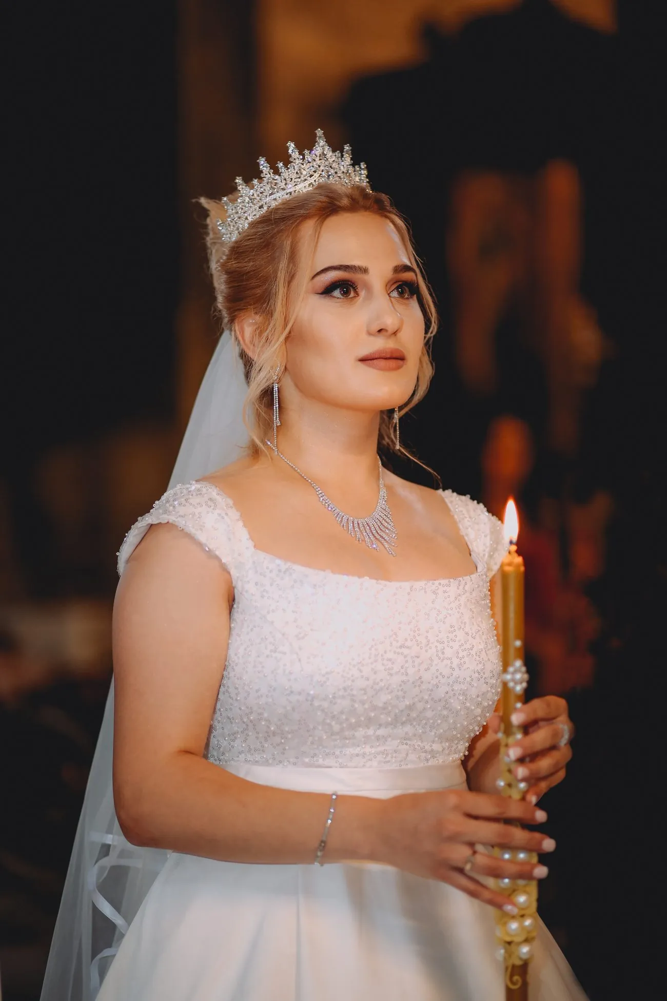 Bridal makeup glam