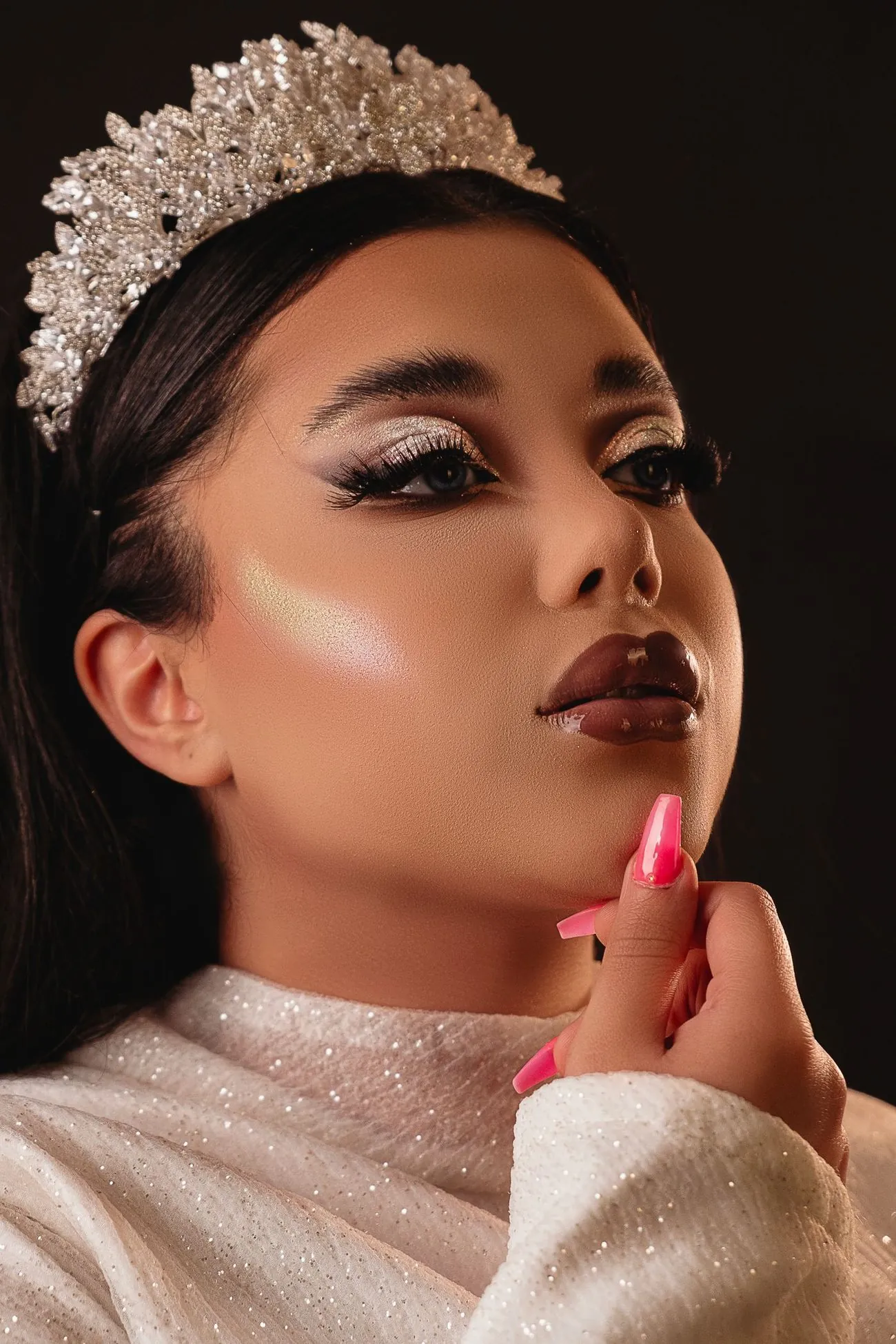 Machiaj cu eyeliner — clientă